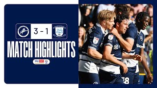 ⚽️ Honeyman Esse amp Langtsaff all score  Millwall 31 Preston North End  Highlights [upl. by Barrada]