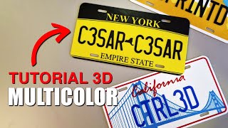 ✨APRENDE A DISEÑAR Piezas para IMPRIMIR en 3D en VARIOS COLORES✨ Fusion  Programa Impresión 3D [upl. by Ytsenoh]