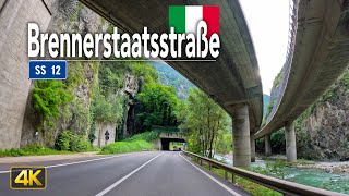 Driving WaidbruckPonte Gardena to BolzanoBozen on the Brennerstaatsstraße Italy 🇮🇹 [upl. by Rumit]