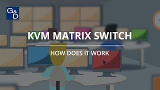 What is a KVM matrix switch – How to easily work together as a team [upl. by Atnahs]