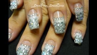 25TH SILVER ANNIVERSARY NAILS [upl. by Yelsnik795]