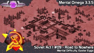 CampC Mental Omega 335  Soviet 9  Road to Nowhere on Mental Difficulty [upl. by Urana135]