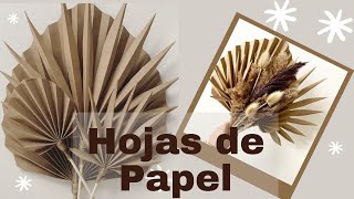 COMO HACER HOJAS DE PAPEL KRAFT Encasaconpatty [upl. by Fabron]