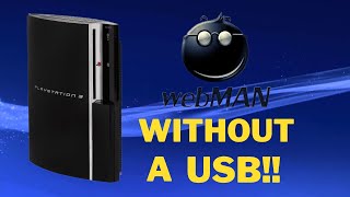 How To Download webMAN MOD Using PS3s Internet Browser  PS3 HFW489 [upl. by Dhu]