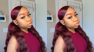 LOREAL HICOLOR HIGHLIGHTS  DYING MY BUNDLES RED  NO BLEACH NEEDED [upl. by Nhor]