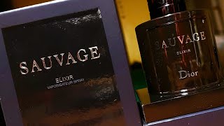 SAUVAGE ELIXIR by CHRISTIAN DIOR 100ml  Unboxing [upl. by Ayerim172]