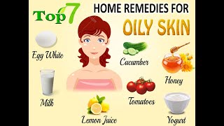 Home Remedies For Oily Skin and Acne [upl. by Marybeth]