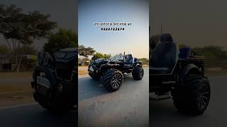 RAHUL JEEPS ALL TYPE OF OPEN MODIFIED JEEPS READY ON ORDER BASE DELIVERED ALL INDIA ☎️9588723574 [upl. by Julio]