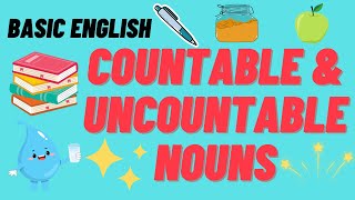 Countable amp Uncountable Nouns  Basic English  English Grammar amp Composition [upl. by Louisa]