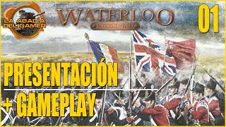 Scourge of War Waterloo  1  Presentación  Gameplay [upl. by Aneel39]