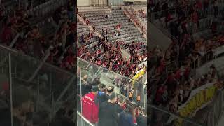 A TORCIDA DO VITÓRIA CALA A LIGGA ARENA ecvitoria athleticoparanaense [upl. by Tenom]