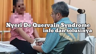 De Quervain Syndrome Terapi tanpa Surgery [upl. by Notanhoj]