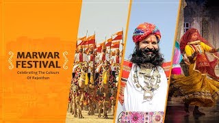 Marwar Festival ft DJ Tejas  Rajasthan Tourism [upl. by Lleroj541]