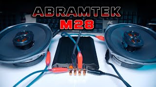 Abramtek M28 Amplifier Powering JBL Speakers [upl. by Neelrahc]