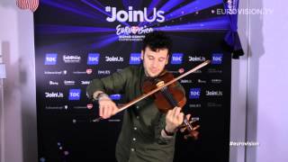 Video Snack Sebalter fiddles to Fairytale and Hunter Of Stars Switzerland [upl. by Nosnibor335]