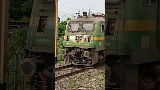 Powerful LDH WAG9 With Petrol Tanker Train 😍💚😍💚 shorts [upl. by Eimmit]