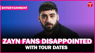 Zayn Malik sparks mixed reactions with his 2024 solo tour announcement [upl. by Eissehc5]