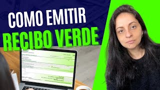 Como emitir um RECIBO VERDE Passo a Passo  Diferença entre fatura faturarecibo e recibo [upl. by Cairistiona]