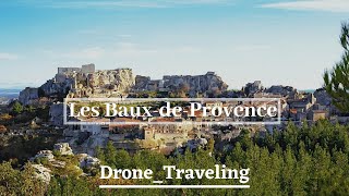 CINEMATIC DRONE 4K MAVIC PRO 2 LES BAUXDEPROVENCE ET LE LAGON BLEU [upl. by Sirovat60]