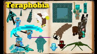 TERAPHOBIA ADDON PARA MINECRAFT PEBEDROCK [upl. by Alin]