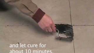 Roadware 10 Minute Concrete Mender™ Bulk Spall Repair Application [upl. by Ahsiemac958]