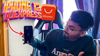 ¡Compré un IPHONE en Aliexpress ¿ME ESTAFARON 😳 [upl. by Aicela]