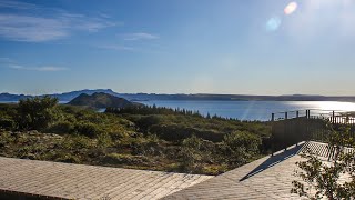 Þingvallavatn lake Iceland4K [upl. by Orvie]