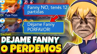 ME ROBAN A FANNY 🔥🥸  FANNY Top 1 GLOBAL BROMAS  MOBILE LEGENDS [upl. by Hpsoj71]