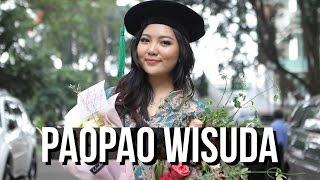 PAOPAO AKHIRNYA WISUDA [upl. by Lleumas]