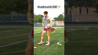 PRO tip Stop obsessing over technique 🤝🔑 soccer football [upl. by Haskins]