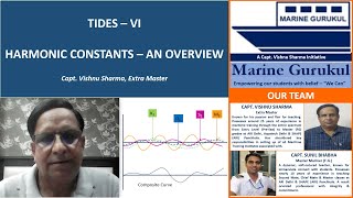 Tide VI Harmonic Constants  An Overview [upl. by Limemann183]