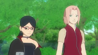 Sarada meets Sakura in the past [upl. by Imar123]