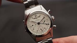 Rolex Ref 6036 Oyster Chronograph quotJeanClaude Killyquot Stainless Steel [upl. by Akinor]