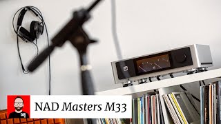 ROOM SERVICE the NAD Masters M33 delivers [upl. by Nagirrek]