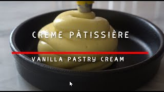 Pastry Cream – Crème Patisserie  Chef Rachida [upl. by Ylrebmyk]