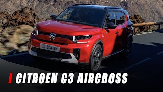 Citroen C3 Aircross Driving Footage [upl. by Ellasal]