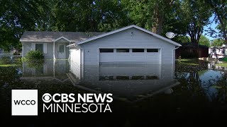 Waterville residents survey water damage to homes from boats [upl. by Eniaral777]