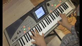 How to make a very basic use of the Roland E50 arranger [upl. by Jewell]