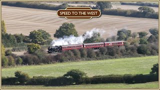 Pannier Tank 9466 In The Chiltern Hills The Dennis Howells Memorial Train  20th October 2018 [upl. by Byram]