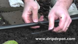 How to Install Spray Jets Off the Ground Using a Rigid Riser Holding Stake [upl. by Ykcor782]