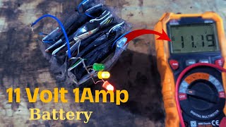 How to Make a DIY 11V Aluminum Air Battery [upl. by Colier]