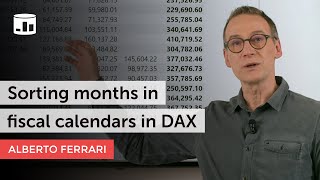 Sorting months in fiscal calendars in DAX [upl. by Regor367]