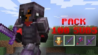 Smp Texture Pack 100 Subs Next Hit 1000 m 1K [upl. by Oznofla]