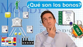 ¿Qué son los bonos y cómo funcionan  ¿Ganar dinero con bonos  Vocabulario financiero [upl. by Anerul]