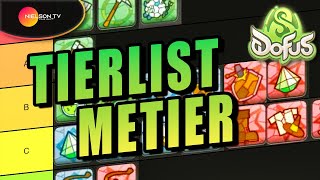 Les MEILLEURS MÉTIERS pour DOFUS Unity tierlist [upl. by Naelopan]