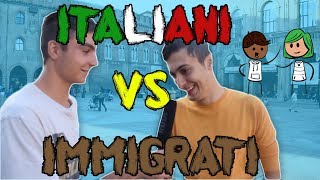 Gli ITALIANI cosa pensano degli IMMIGRATI  ● Interviste Serie [upl. by Vastah]