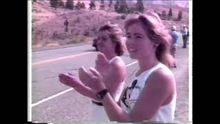 Coverage of the first official Ironman Canada held in Penticton  BC in 1986 [upl. by Zug]