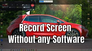 How to screen record on pc windows 11 with audio  Full Guide [upl. by Schumer]