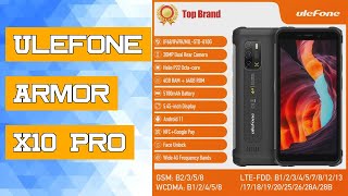 Ulefone Armor X10 Pro Rugged Phone 4GB 64GB Waterproof Smartphone 5180mAh Telephone 545“ Android 11 [upl. by Nohtanhoj70]