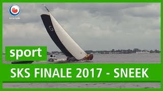 SKÛTSJESILEN Samenvatting FINALE SKS Snekermeer 2017 [upl. by Ahsatsan]